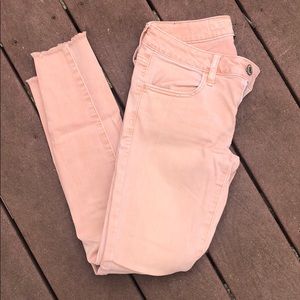AMERICAN EAGLE PEACH JEANS